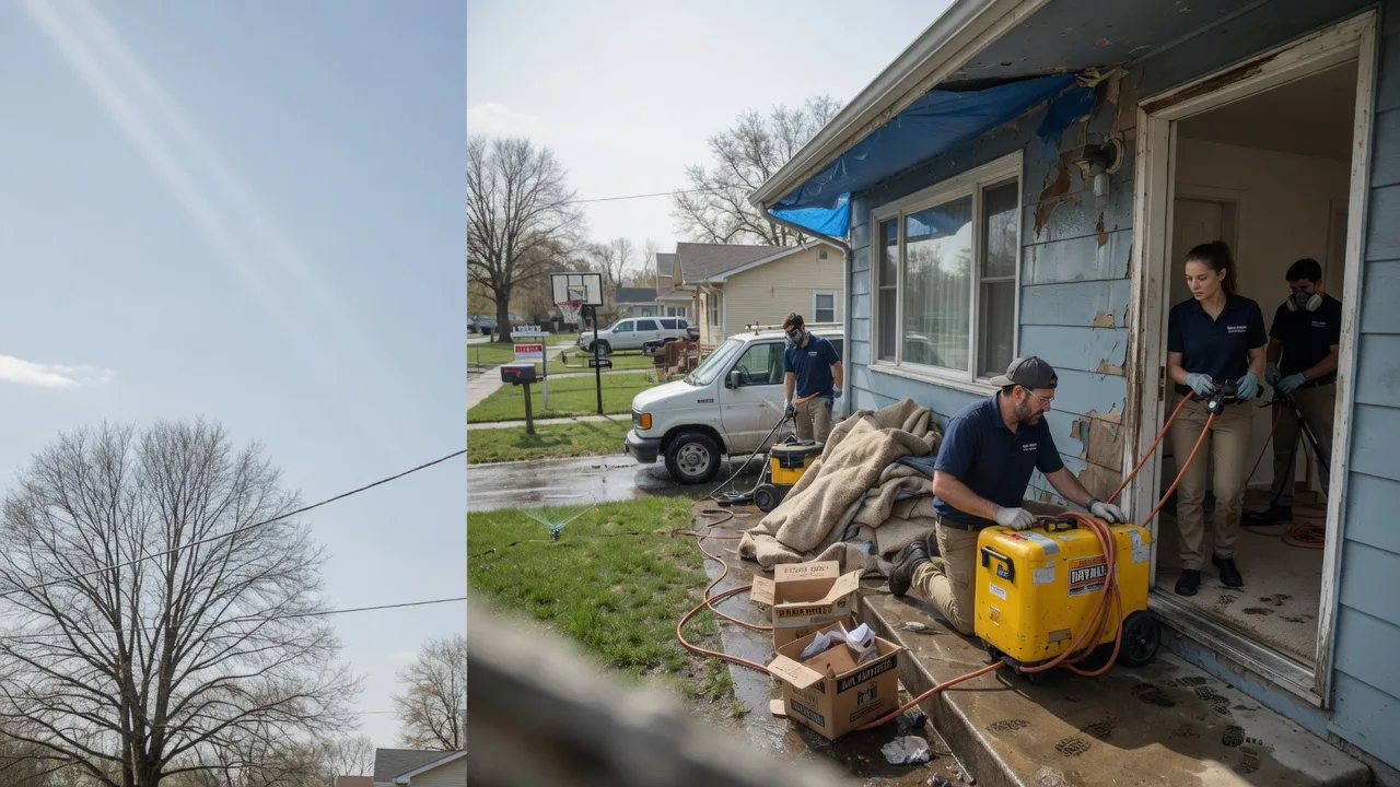 Basement Flood Cleanup in Dickson, TN near me